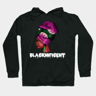 Black Beauty, Afro Woman, Magnificent Hoodie